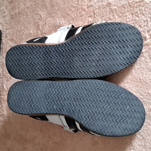 Risto Weightlifting Shoes Black White Stacked Olympic Sports Power Training - Picture 3 of 7